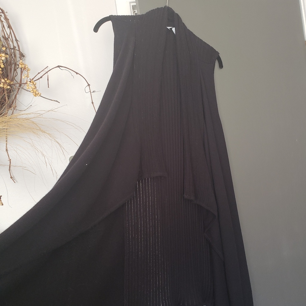 White House Black Market black cardigan sweater
